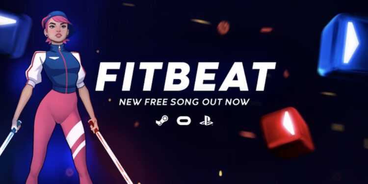 Beat Saber adds free fitness track “Fitbeat”
