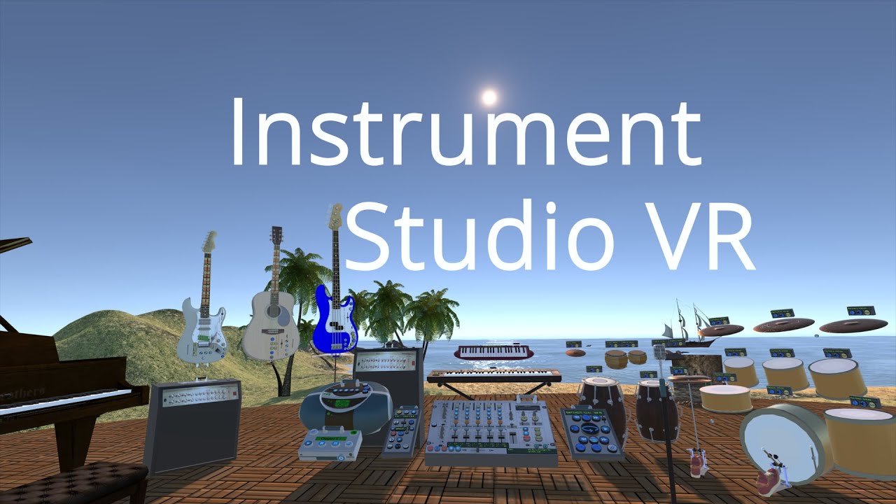 Instrument Studio VR is a complete virtual recording Studio