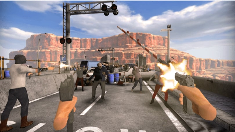 On the Oculus Quest update became available “The Damned” Arizona Sunshine