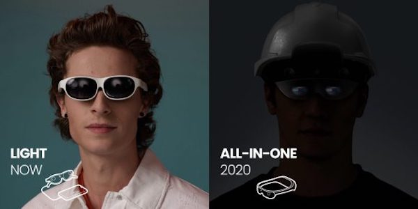 Нреал хочет отправить соревновательные очки Hololens 2 и Magic Leap 1 в гонку.