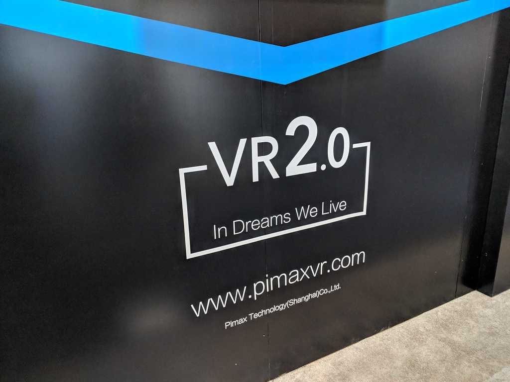 стенд pimax на ces 2019 в мечтах мы живем