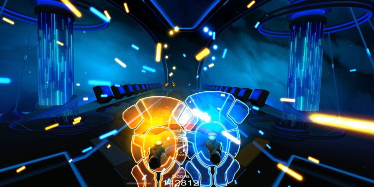 X-BOOSTER — fascinating rhythm-action game in VR