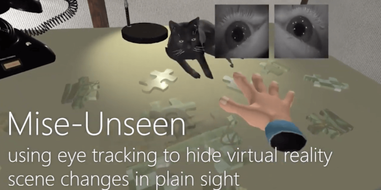 Microsoft suggested to change virtual reality into the field of view