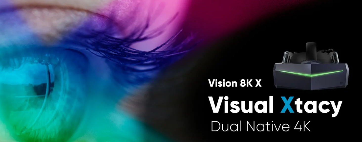 Pimax manufactures headsets Vision 8K