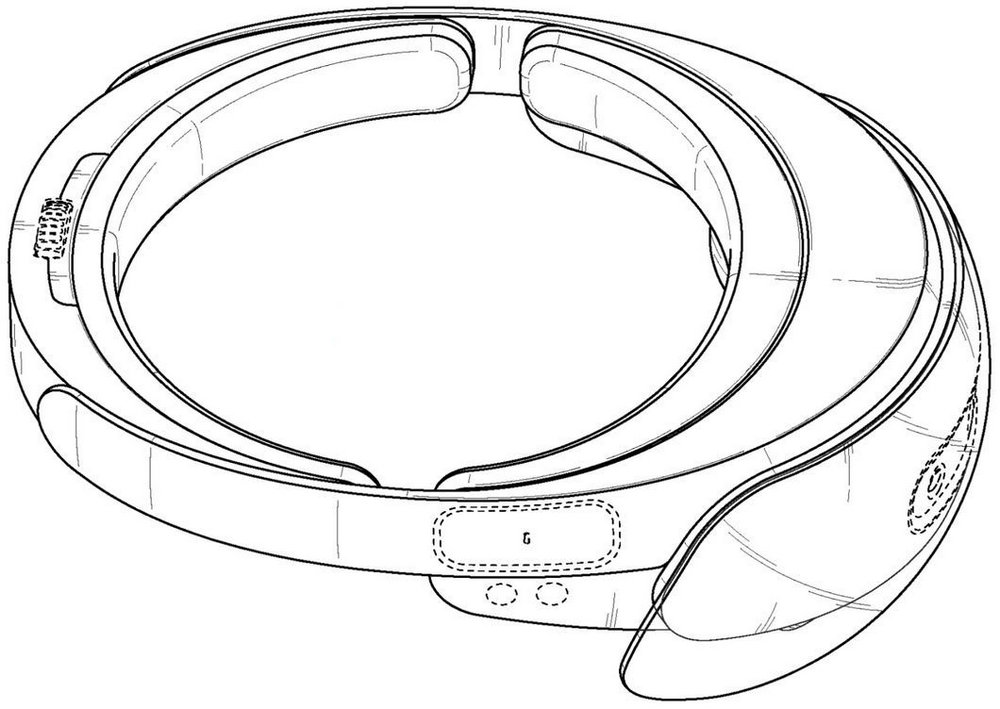 |  Samsung AR очки патент изображения 06