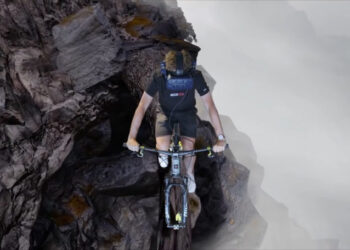 VR Ride Out simulator mountain bike