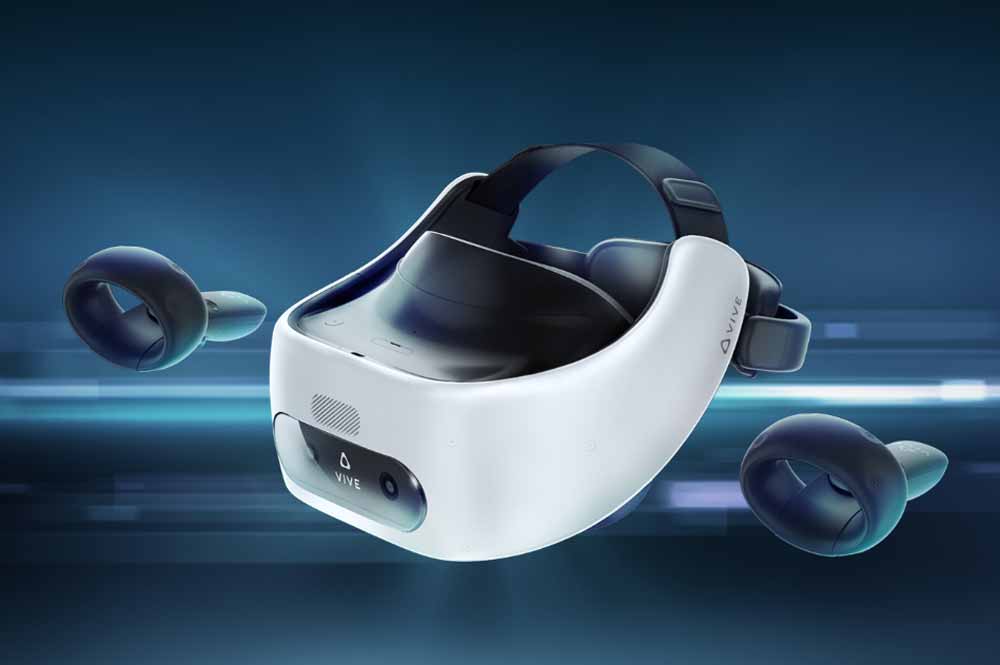 Vive Focus Plus с контроллерами