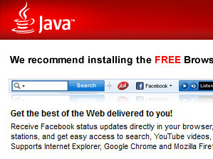 Originally, the installation process looked like. Oracle of Oracle user groups, a lot of criticism for the cheer this Foistware plugging in. (Image: ZDNet.com)