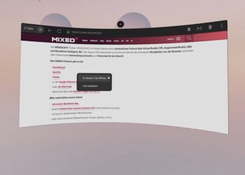 New update 15.0 for Oculus browser