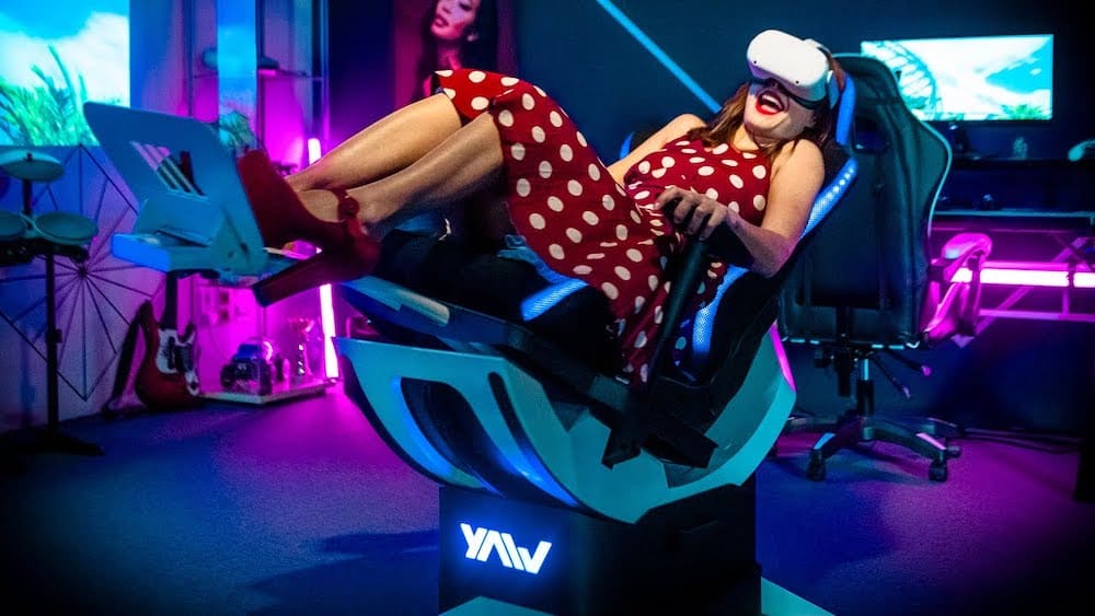 Yaw 2 VR Chair Raises 1 million on Kickstarter Virtual Reality