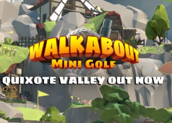 Windmills or giants in the new stage of Walkabout Mini Golf: Quixote Valley