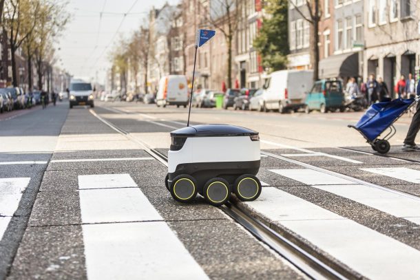 deliveries with autonomous robots