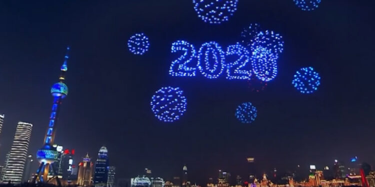 Drones are delivered to show business