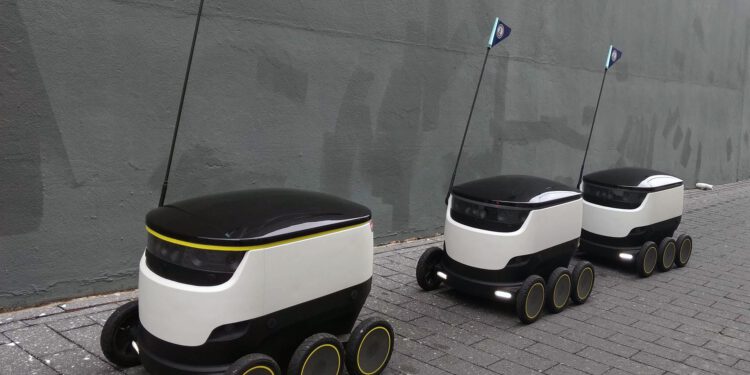 This is how autonomous robot delivery services grow