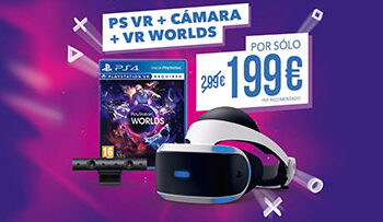 The basic PSVR package, from€ 199.99 per Black Friday