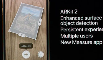ARKit 2 will be available on September 17