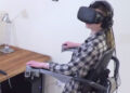 VR Chair, a device designed to reduce dizziness when moving in VR