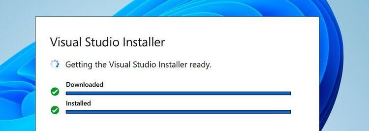 Visual Studio 2022 can be installed for free or as a trial version on evaluation versions of Windows 11.