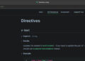 In the API reference of Vue.js provides an overview of the directives.