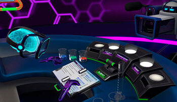 The HoloLAB Champions chemical game is free for schools