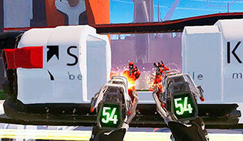 Naked Sun rail shooter now available for Rift and Vive