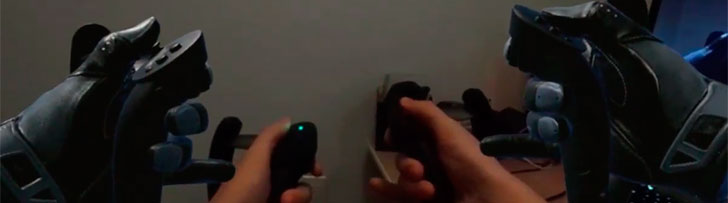 SteamVR Skeletal Input in action with different controllers