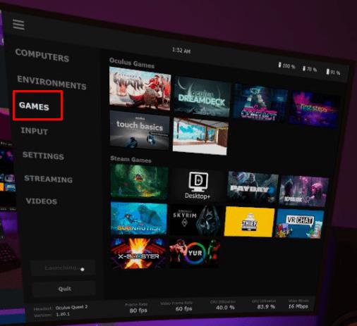 VR Oculus Quest 2: How to play Steam games