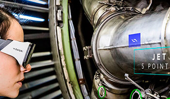 HoloLens sales manager signs for DAQRI