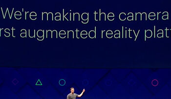 The camera, Facebook's first augmented reality platform