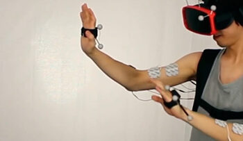No more crossing virtual walls thanks to muscle electrostimulation