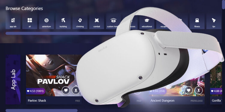 How to download SideQuest games on Oculus Quest 2