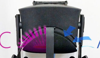 Accessory for disinfecting virtual reality headsets