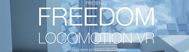Demo of Freedom Locomotion VR, a new displacement system