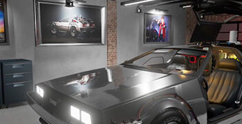 Walther Cornelius and his Delorean