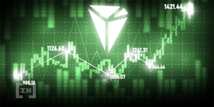 TRON Kurs an der Schwelle bullisch auszubrechen