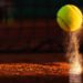 Aufspringender Tennisball, Symbolbild Polygon Matic Kurserholung