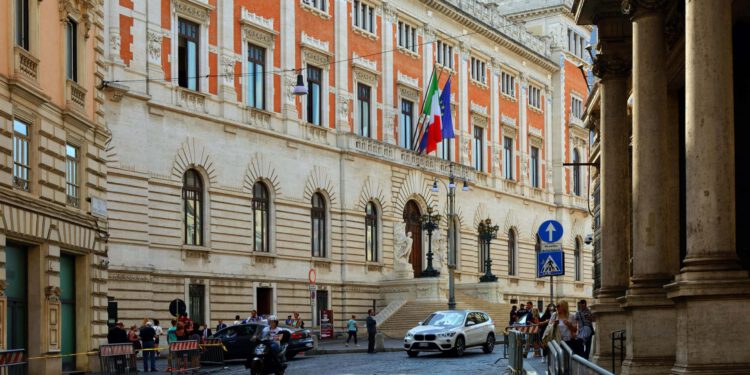 Parlamentsgebäude in Rom