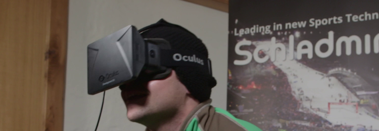 First ski competition with real-time mixed reality