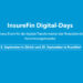 InsureFin Digital-Days finden im September 2022 in Zürich und Frankfurt am Main wieder als Präsenz-Events statt.