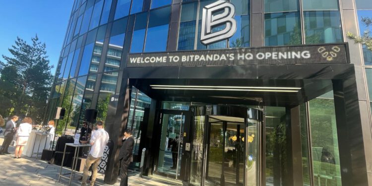 Das neue Bitpanda-Headquarter in Wien. Eingeweiht im Sommer 2022.