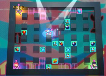 “Amazing Bomberman” blows his way