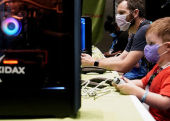 The computer gaming industry is growing at a much slower pace