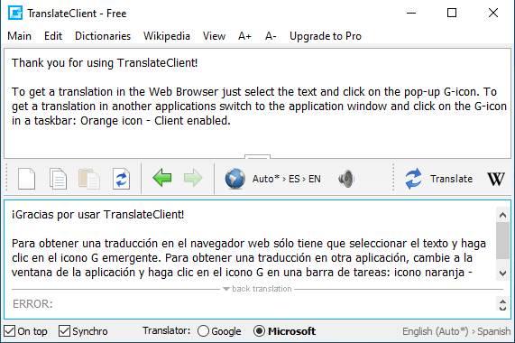 Translateclient translator