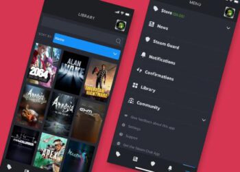Steam is testing a new and redesigned version of its mobile app