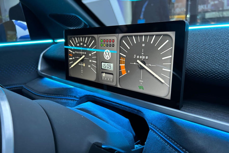 There will still be digital displays, such as on the dashboard